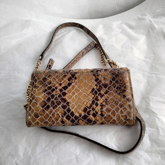 Michael kors python embossed crossbody - Picture 7 of 12